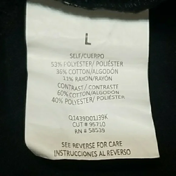 Speechless Purple Striped Long Sleeve Tee with Heart Design SZ. L - Picture 5 of 10